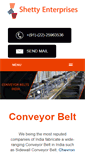 Mobile Screenshot of conveyor-belt-india.com